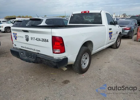 2022 Ram 1500 Classic Tradesman 4X2 8' Box z USA, uszkodzony, nr VIN 3C6JR6DG1NG352373